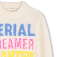Thumbnail for Billieblush Sweter para niña y teen blanco serial dreamer