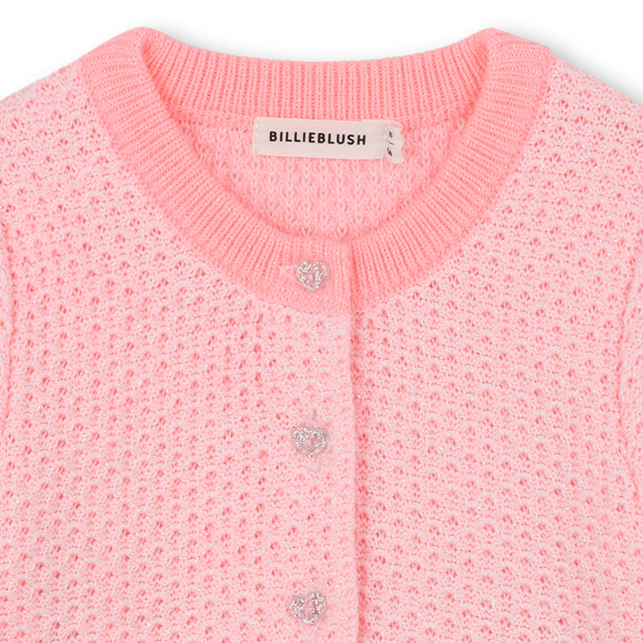 Billieblush Sweter rosa con botones para bebe