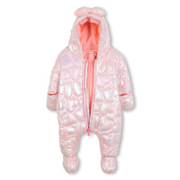 Thumbnail for Billieblush Mameluco enterito para bebe rosa