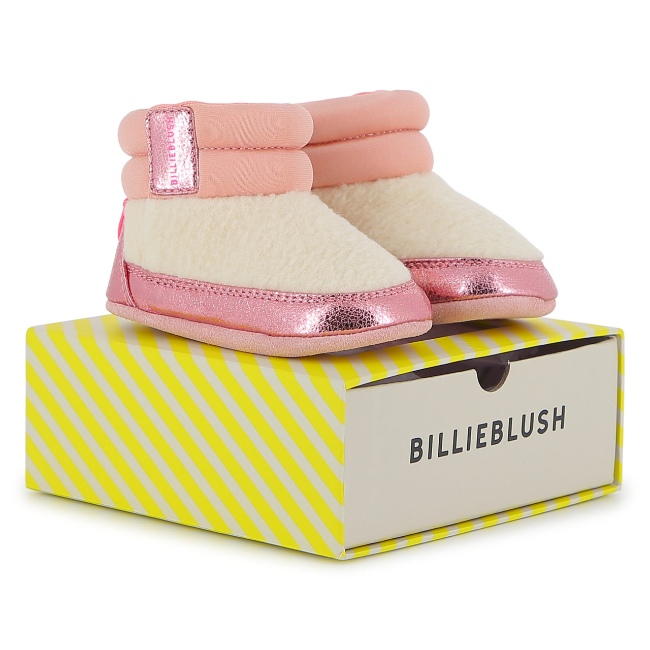 Billieblush Bota, pantunfla para bebe de borrega