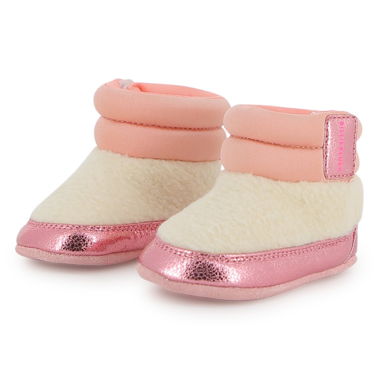 Billieblush Bota, pantunfla para bebe de borrega