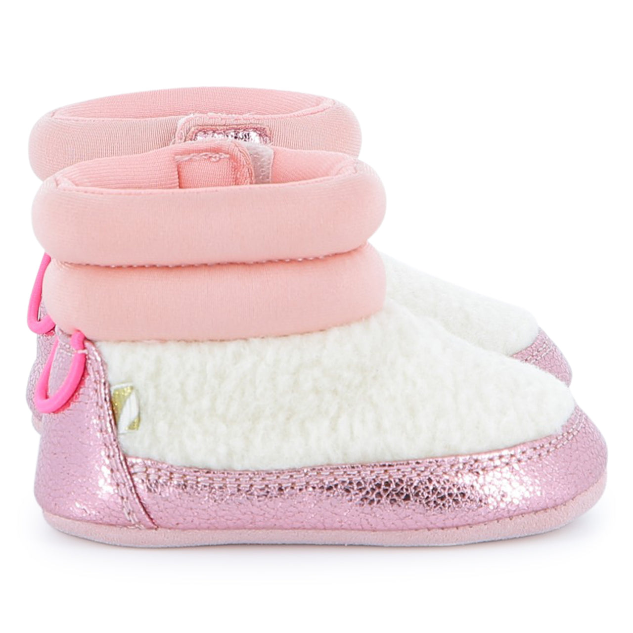 Billieblush Bota, pantunfla para bebe de borrega
