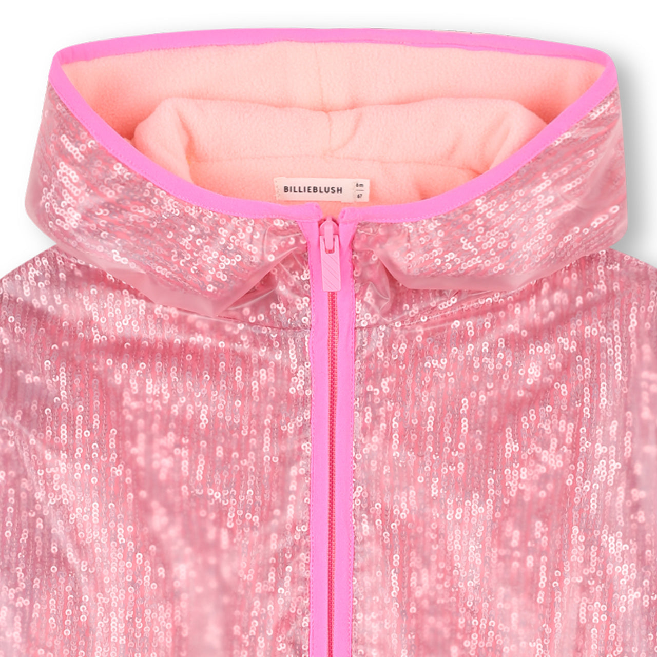 Billieblush Chamarra impermeable para niña y teen rosa