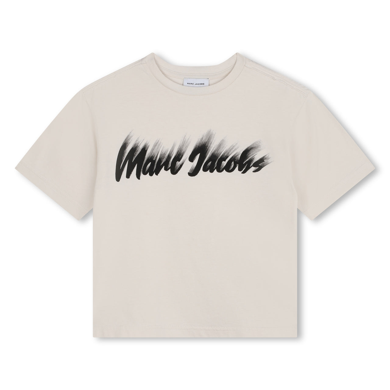 MARC JACOBS Playera para niño y adolescente print logo al frente