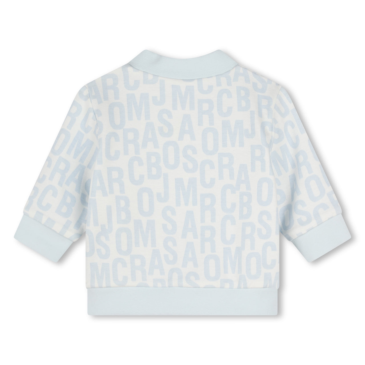 MARC JACOBS Set de pants con playera para bebe  reversible azul