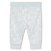 Thumbnail for MARC JACOBS Set de pants con playera para bebe  reversible azul