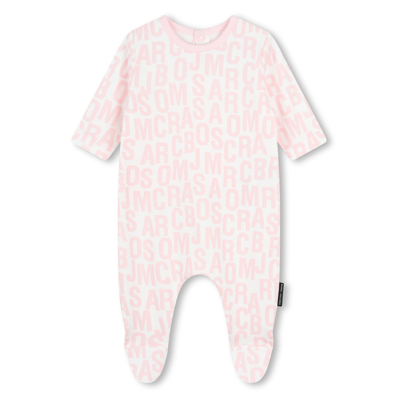 MARC JACOBS Set de Mameluco para bebe rosa