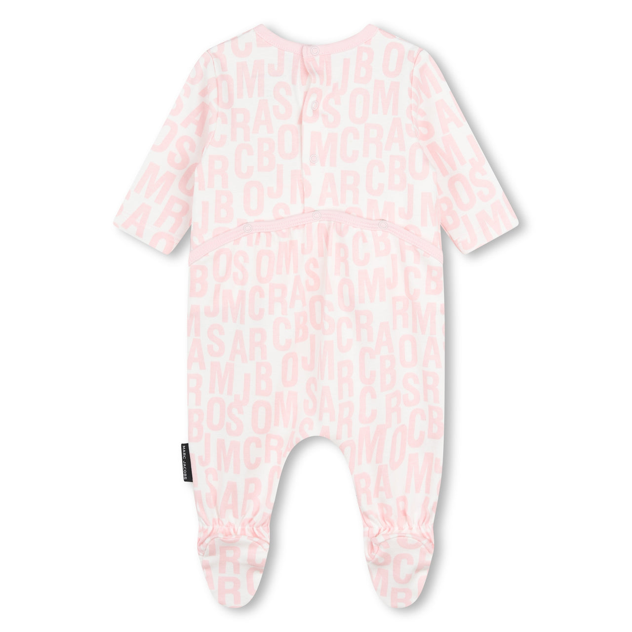 MARC JACOBS Set de Mameluco para bebe rosa