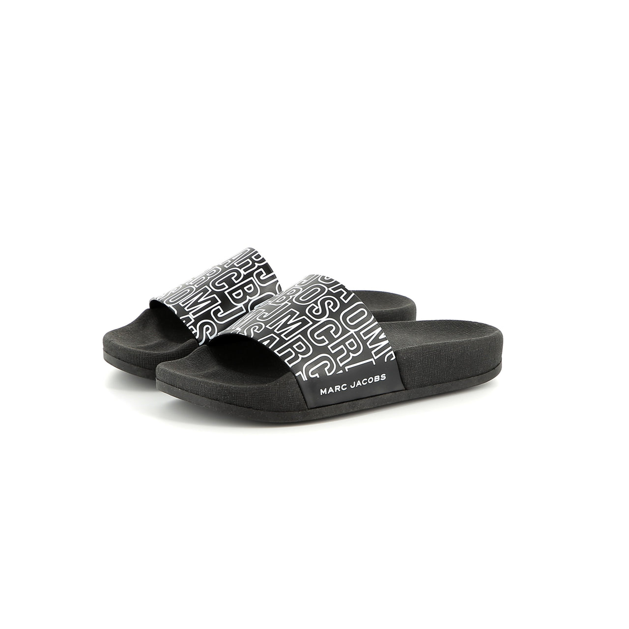 Sandalia o chancla para niño y teen, Marc Jacobs Negra all over