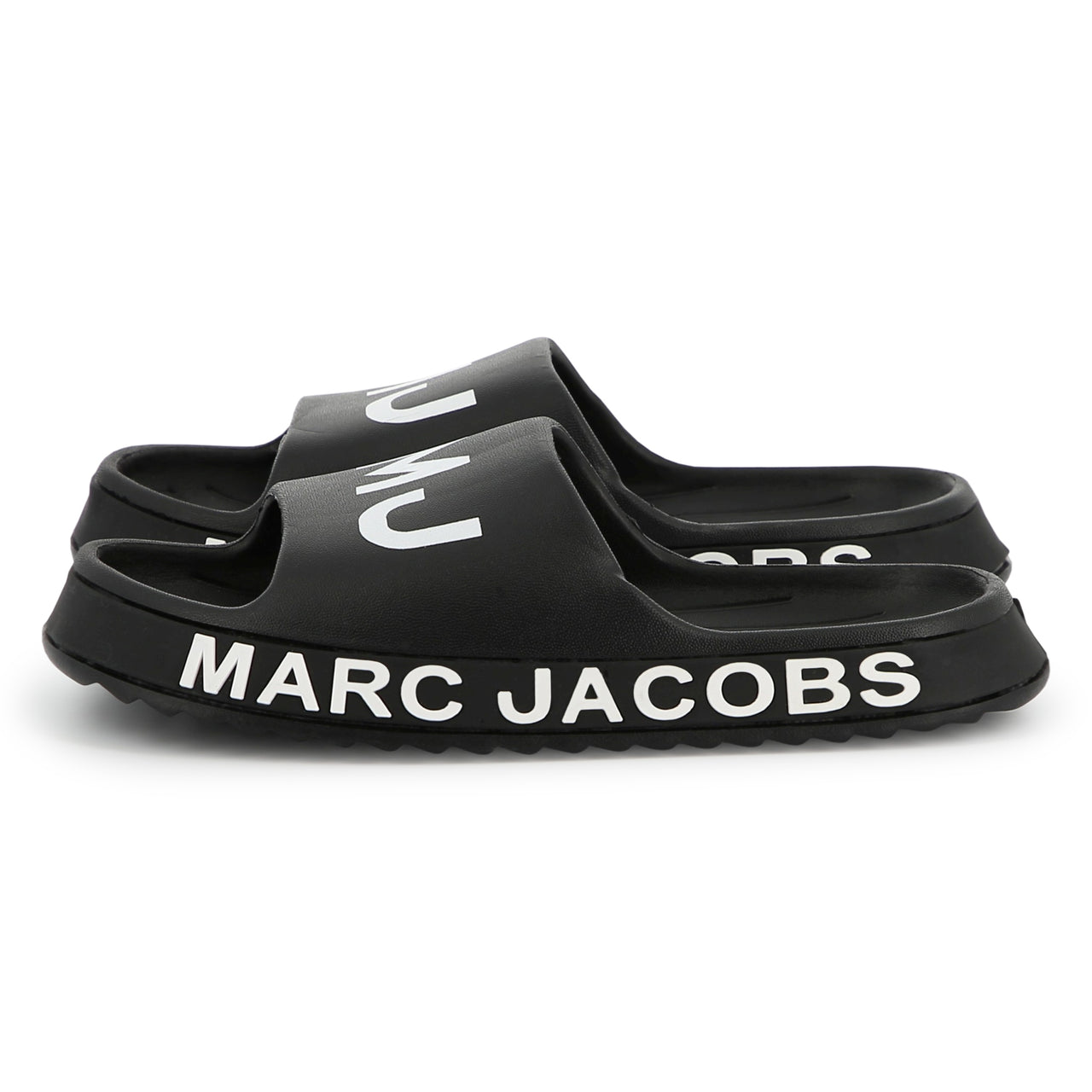 Sandalia o chancla para niño y teen, Marc Jacobs Negra