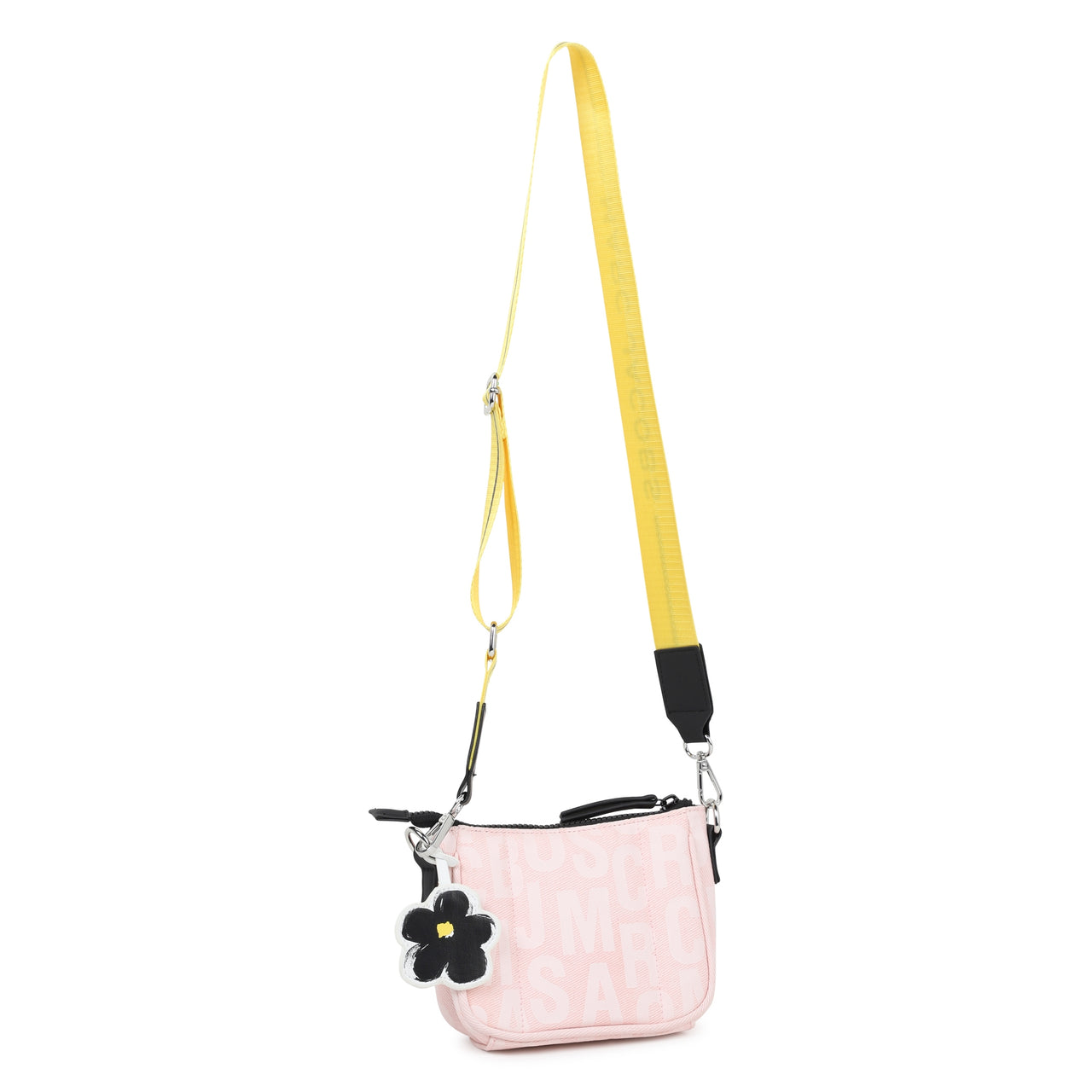 Bolsa para niña y Teen Marc Jacobs Rosa flor colgante