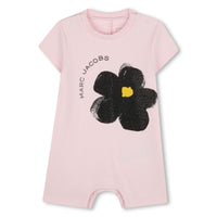 Thumbnail for Pijama o pañalero para bebe Marc Jacobs rosa all over