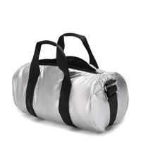 Thumbnail for KARL LAGERFELD Maleta wekender para niña y teen plateada logo Karl