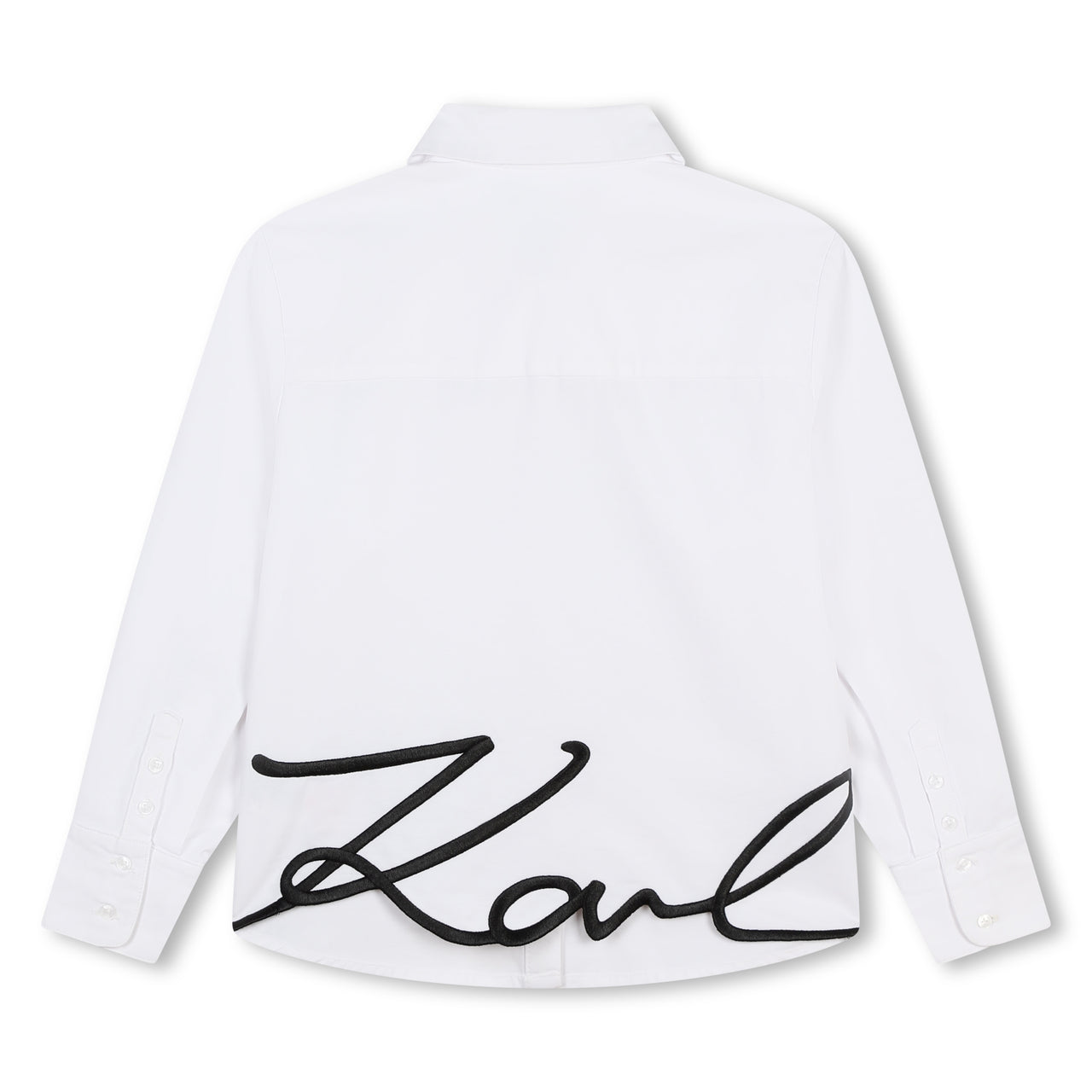 KARL LAGERFELD Camisa para ni–a y adolescente Blanca