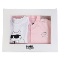 Thumbnail for KARL LAGERFELD Set de pants con playera para bebé niña