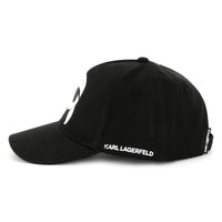 Thumbnail for KARL LAGERFELD Gorra negra prin Karl con studs