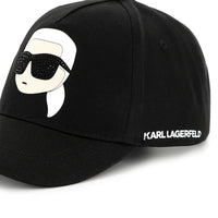 Thumbnail for KARL LAGERFELD Gorra negra prin Karl con studs