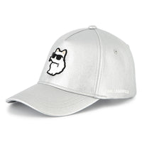 Thumbnail for KARL LAGERFELD Gorra plateada aplicacion choupette