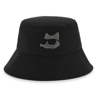 Thumbnail for Gorra para el sol KARL LAGERFELD para niña y teen negra