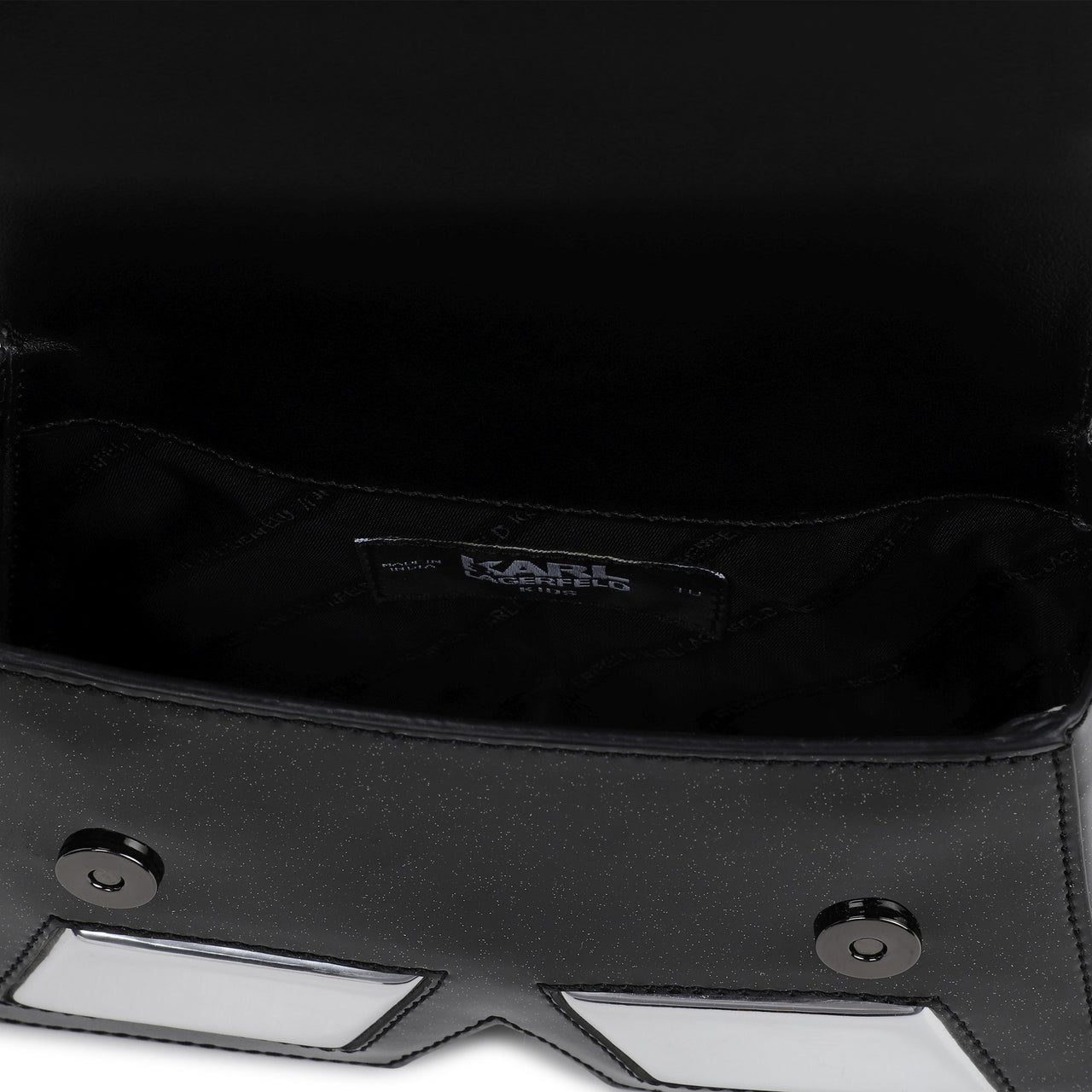 KARL LAGERFELD Bolsa para ni–a negra