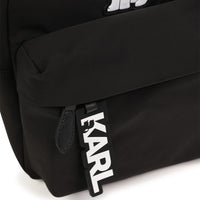 Thumbnail for KARL LAGERFELD Backpack para niño negra aplicación choupette