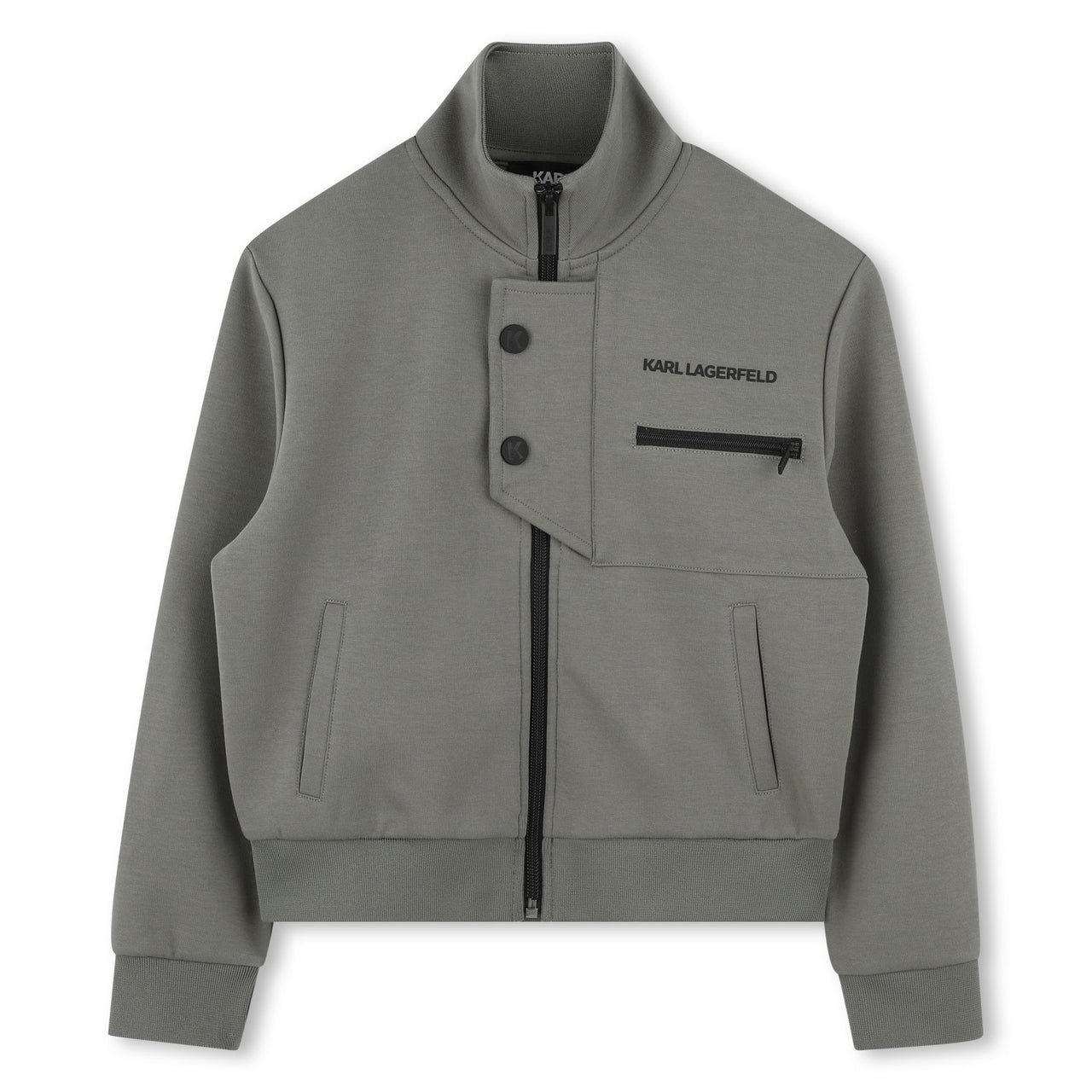 KARL LAGERFELD Sudadera para ni–o olivo