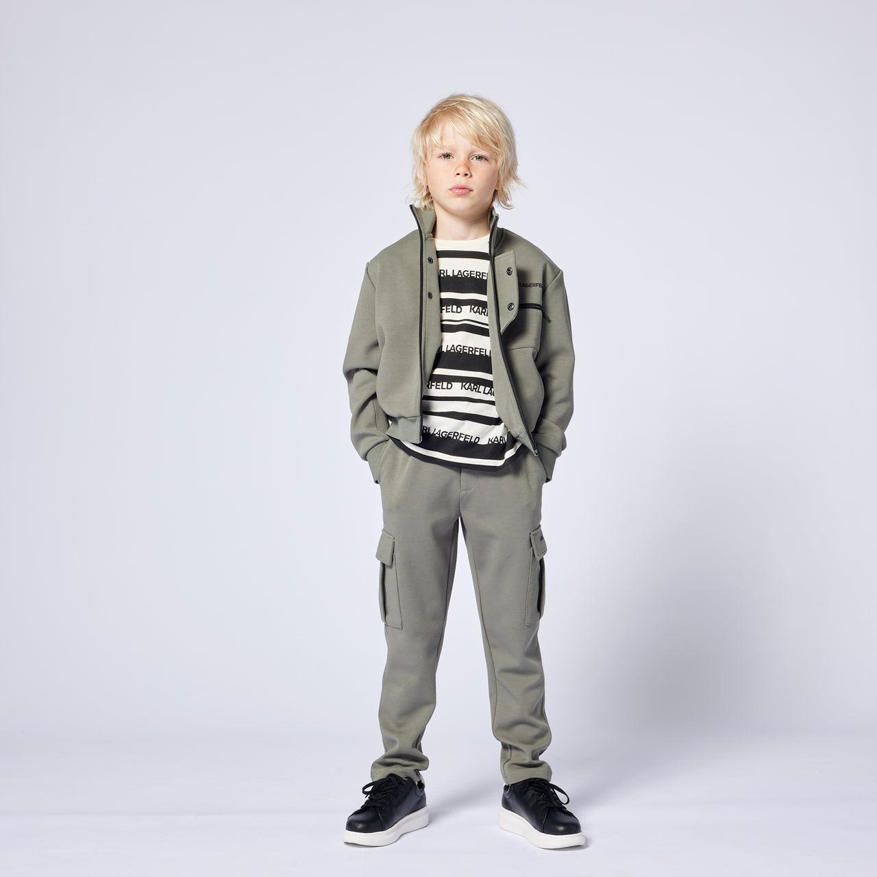 KARL LAGERFELD Set de pants para niño