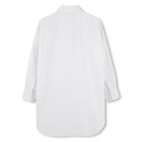 Thumbnail for KARL LAGERFELD Vestido para niña tipo bluson blanco