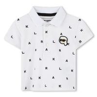Thumbnail for KARL LAGERFELD Playera con short para bebe, all overprint
