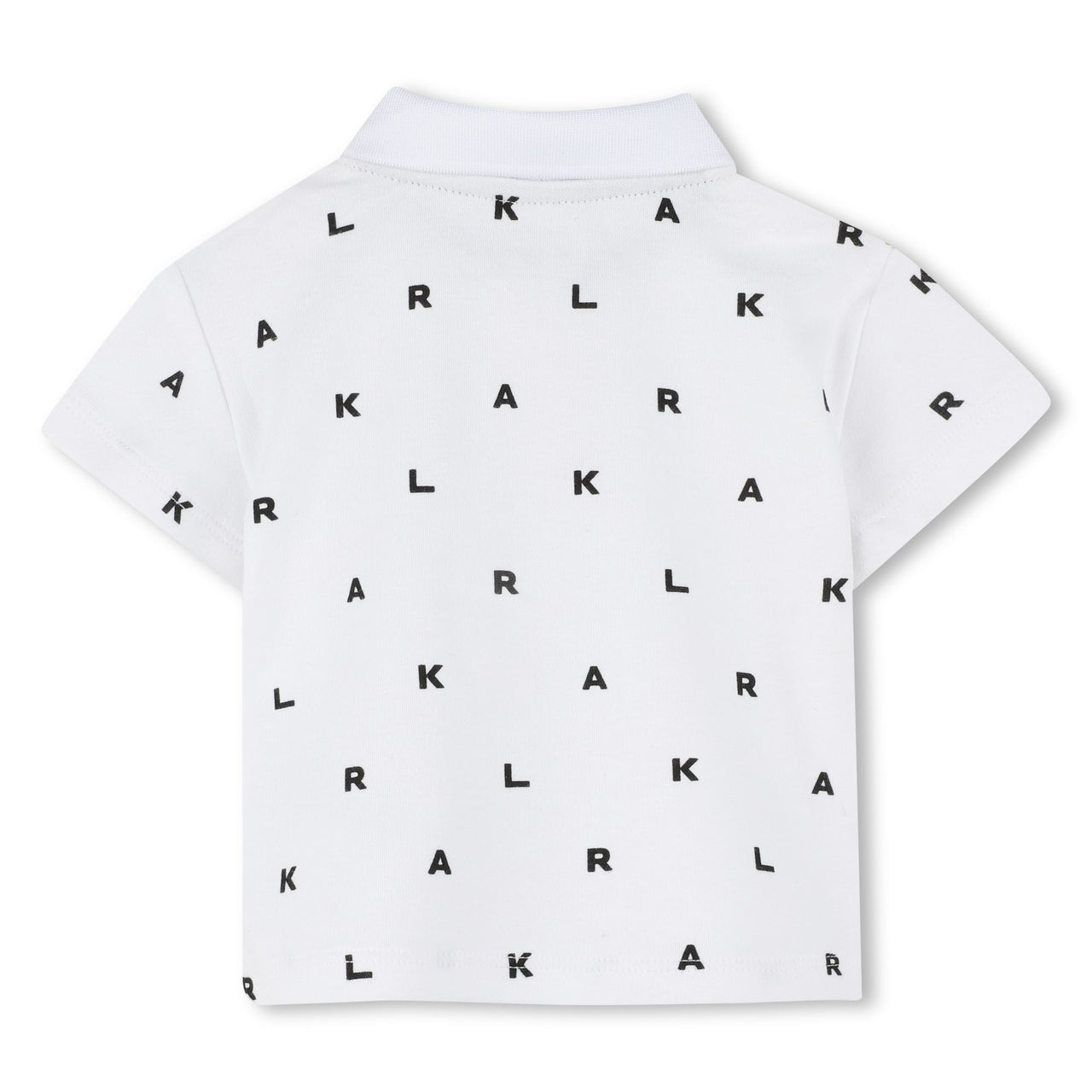 KARL LAGERFELD Playera con short para bebe, all overprint