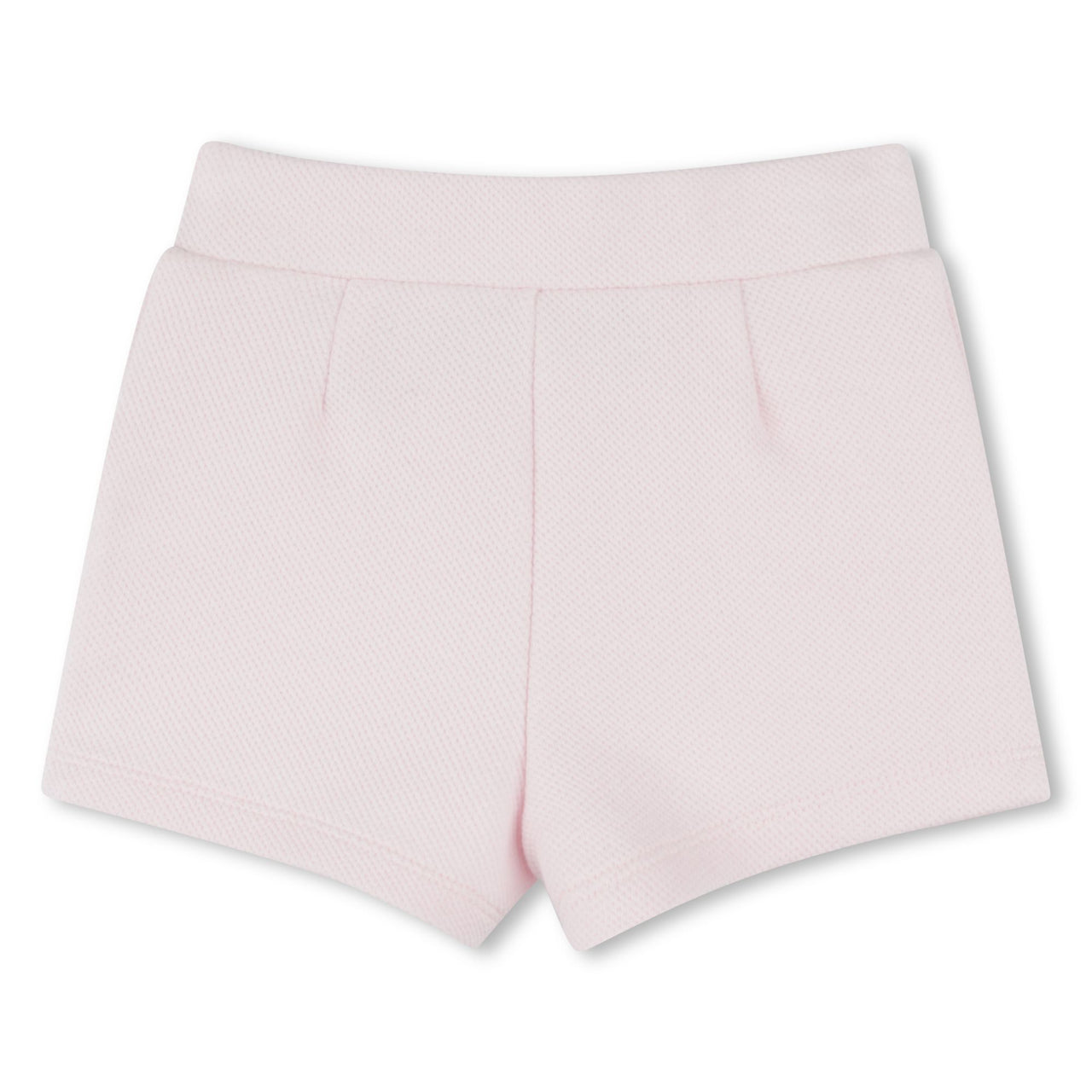 KARL LAGERFELD Playera con short para bebe niña rosa y blanco
