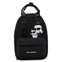 Thumbnail for KARL LAGERFELD Backpack para niño negra Karl y  choupette