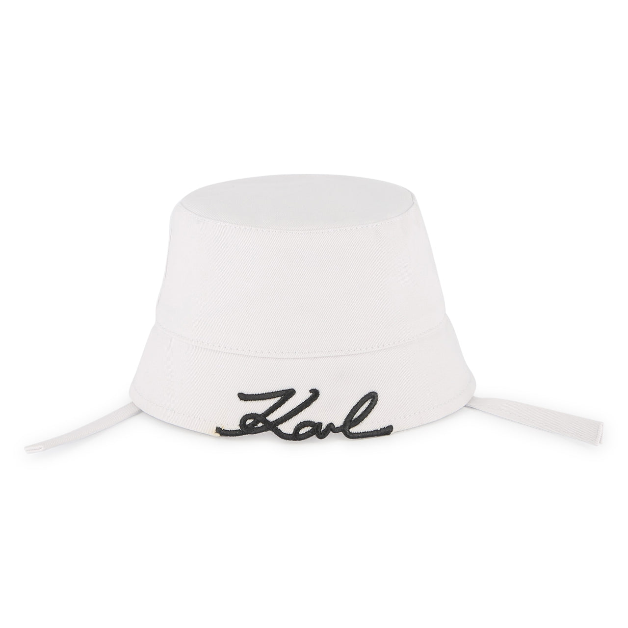 Gorra para el sol KARL LAGERFELD para niño y teen blanca bordada