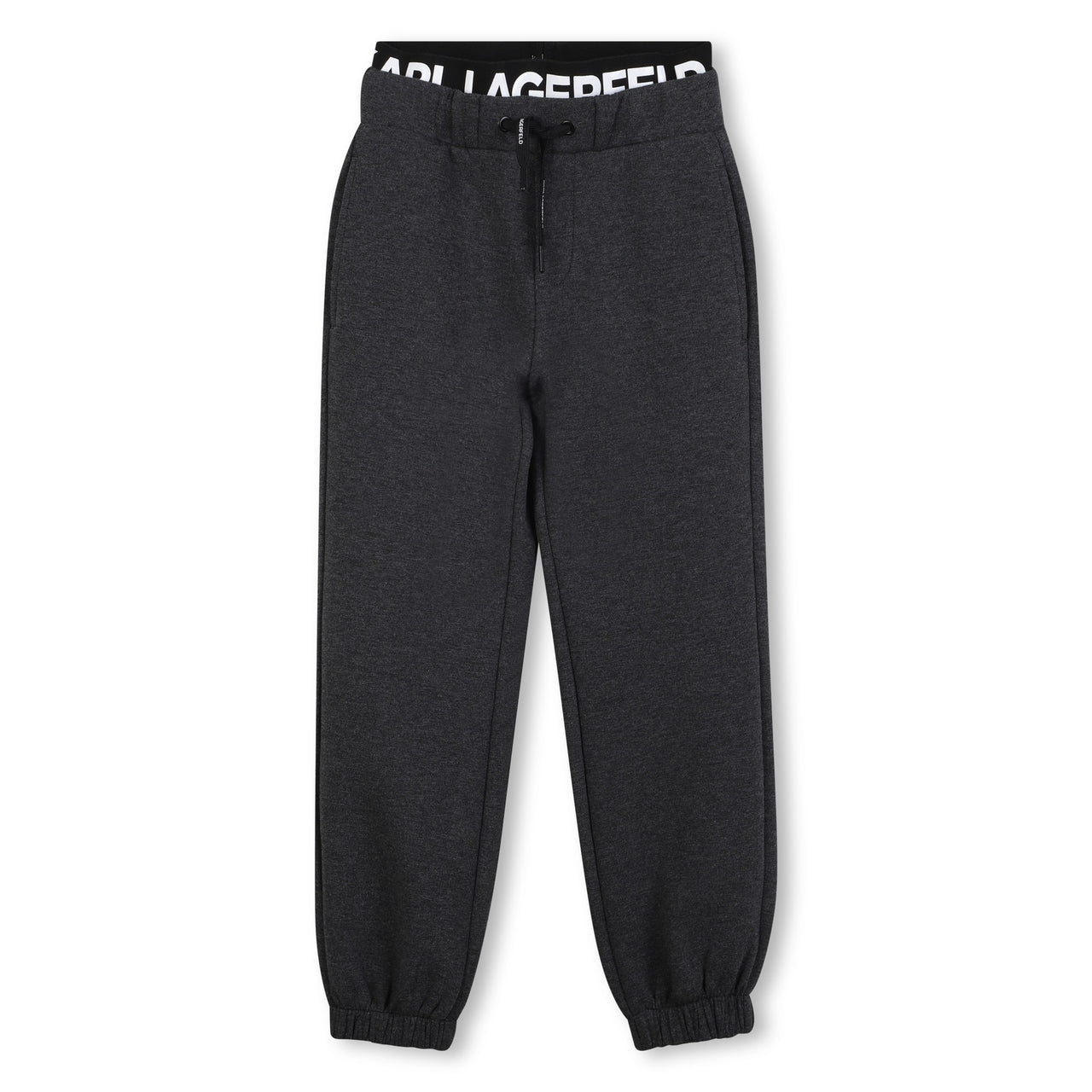 KARL LAGERFELD Pantalon de pants gris oxford