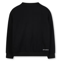 Thumbnail for KARL LAGERFELD Sudadera para niño y Teeen unisex negra