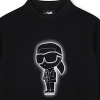 Thumbnail for KARL LAGERFELD Sudadera para niño y Teeen unisex negra
