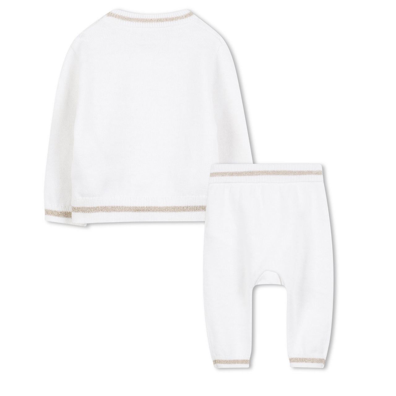 KARL LAGERFELD Set de pants para bebe unisex blanco