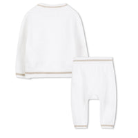 Thumbnail for KARL LAGERFELD Set de pants para bebe unisex blanco
