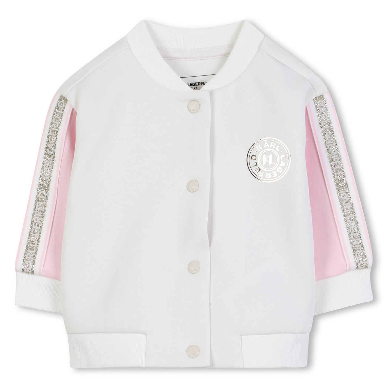 KARL LAGERFELD Set de pants para bebe niña con playera