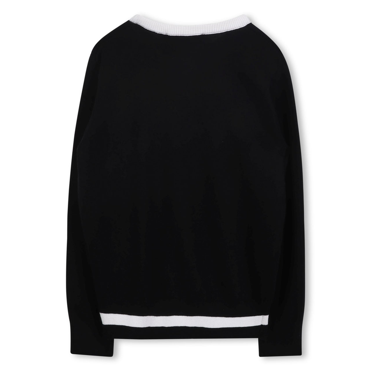 KARL LAGERFELD Sweter para niño y teen unisex bicolor