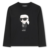 Thumbnail for KARL LAGERFELD Playera para niño y teen unisex manga larga