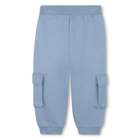 Thumbnail for KARL LAGERFELD Set de pants con playera para bebe azul