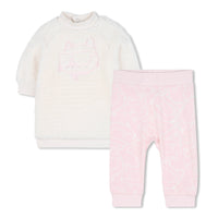 Thumbnail for KARL LAGERFELD Set para bebe rosa borrega