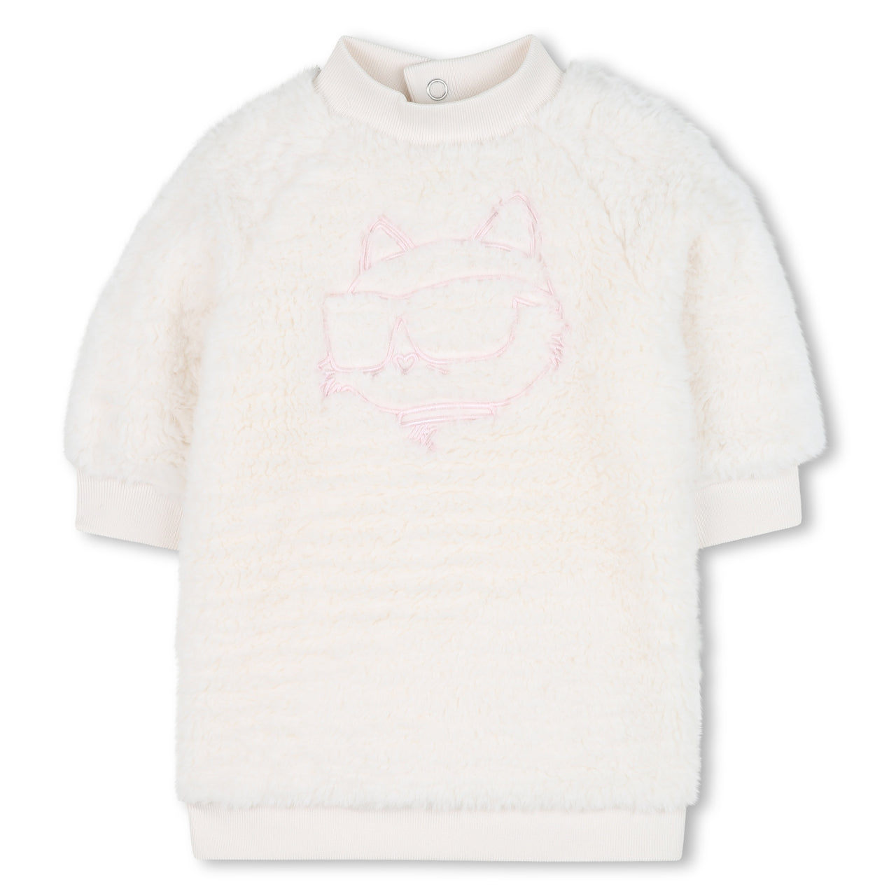 KARL LAGERFELD Set para bebe rosa borrega