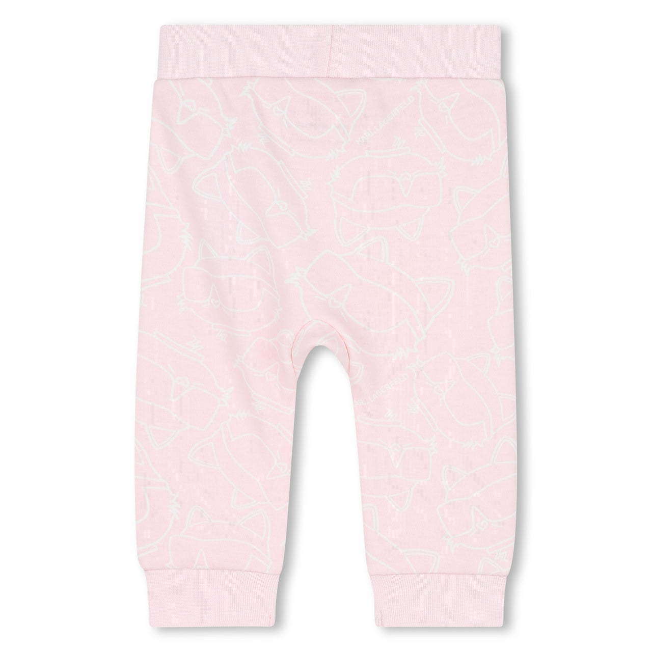 KARL LAGERFELD Set para bebe rosa borrega