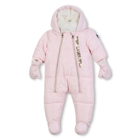 Thumbnail for KARL LAGERFELD Enterito de invierno para bebe rosa