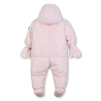 Thumbnail for KARL LAGERFELD Enterito de invierno para bebe rosa