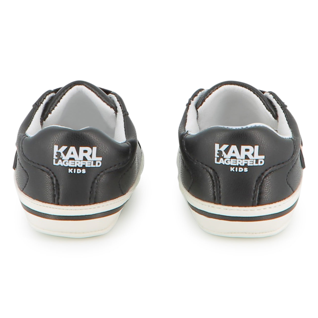 KARL LAGERFELD Tenis para bebe unisex negro