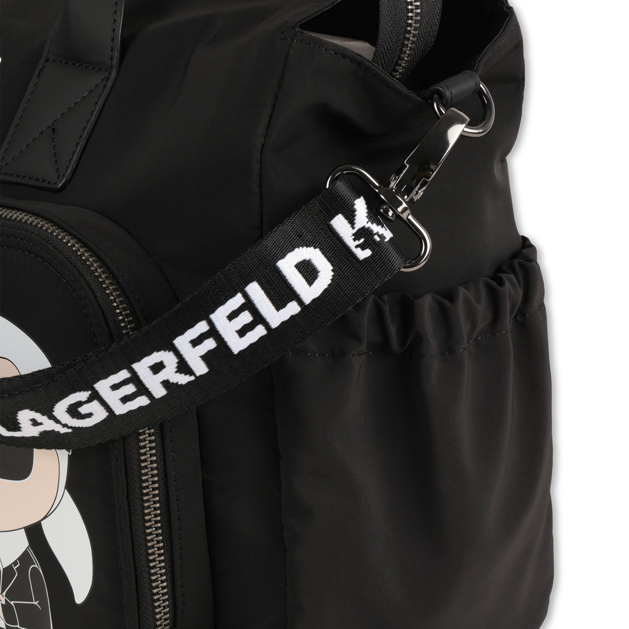 KARL LAGERFELD Pañalera para bebe negra