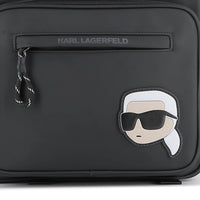 Thumbnail for KARL LAGERFELD Backpack para niña y teen negra logo Karl